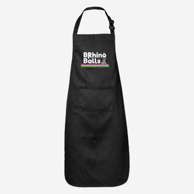 BRhino Balls Kids Apron (Black)