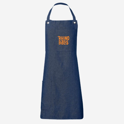 Rhino Balls Adult 100% Cotton Apron